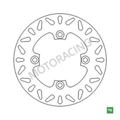 ΔΙΣΚΟΠΛΑΚΑ ΠΙΣΩ KAWASAKI ER-6N/F 06'-16' / KLE 650 VERSYS 07'-16' / Z750 04'-11' NEWFREN