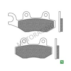 ΤΑΚΑΚΙΑ ΜΠΡΟΣΤΑ KEEWAY LOGIK 125 13'-14' / KYMCO LIKE 200 ie 09'-13' NEWFREN (FD0122BE1)