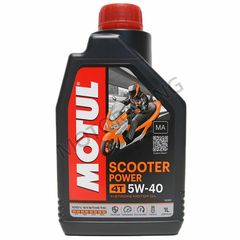 ΛΑΔΙ SCOOTER MOTUL SCOOTER POWER 4T 5W-40 ΣΥΝΘΕΤΙΚΟ 1L