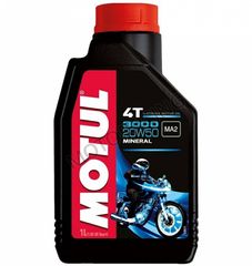 ΛΑΔΙ ΜΗΧΑΝΗΣ MOTUL 3000 4T 20W-50 MINERAL ΟΡΥΚΤΕΛΑΙΟ 1L