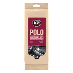 Μαντηλάκια καθαρισμού ταμπλό K2 Polo Shine