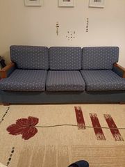 Καναπές διθέσιος και τριθέσιος (με ενσωματωμένο διπλό κρεβάτι)