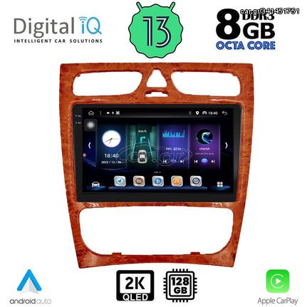 DIGITAL IQ BXD 11402CH_CPA (9inc) MULTIMEDIA TABLET OEM MERCEDES C (W203) mod. 1999-2004