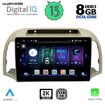 DIGITAL IQ BXD 11457_CPA (9inc) MULTIMEDIA TABLET OEM NISSAN MICRA K12 mod. 2002-2010