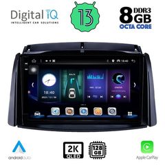 DIGITAL IQ BXD 11551_CPA (9inc) MULTIMEDIA TABLET OEM RENAULT KOLEOS mod. 2006-2016