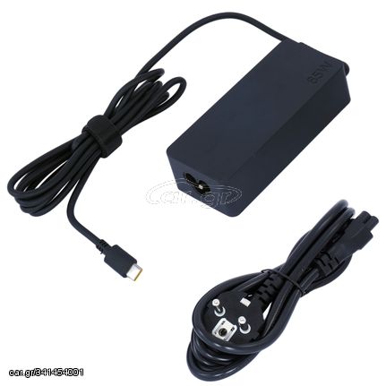 Τροφοδοτικό Laptop - AC Adapter Φορτιστής για Lenovo IdeaPad Yoga 920-13IKB 80Y7003PAU 80Y70062US 80Y70063US 65W Type-C Notebook Charger ( Κωδ.60143 )