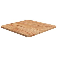 vidaXL Επιφάνεια Τραπεζιού Τετράγωνη Αν. Καφέ 40x40x1,5 εκ. Ξύλο Δρυς