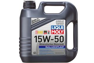 Liqui Moly Super Low Friction Motor Oil MoS2 15W-50 4L - 2457