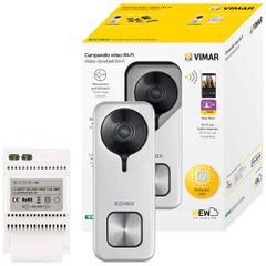 Κιτ βίντεο κουδούνι Wi-Fi+DIN-τροφοδοτικό K40965