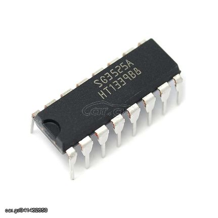 SG3525A Voltage Mode PWM Controller 500mA 400kHz 16-Pin PDIP Tube