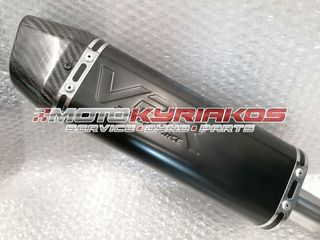 SYM VF 125 Εξάτμιση VPR Black Carbon-thumb-2