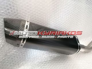 SYM VF 125 Εξάτμιση VPR Black Carbon-thumb-1