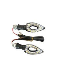 ΦΛΑΣ LED UNIVERSAL ZX-35 ΔΙΑΦΑΝΟ SHARK