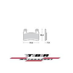 ΤΑΚΑΚΙ BRAKE PADS TBR959 PR-1 HONDA  CB SUPER BOL D'OR 1300 21 FRONT - L / R