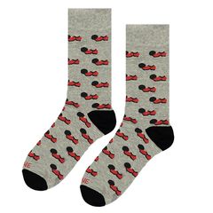 Κάλτσες Τσαρούχι Γκρι - 41/46 - Love Your Socks