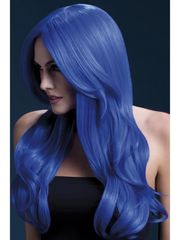 FEVER KHLOE WIG NEON BLUE