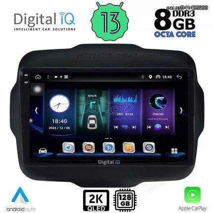 DIGITAL IQ BXD 11290_CPA (9inc) MULTIMEDIA TABLET OEM JEEP RENEGADE  mod. 2014+