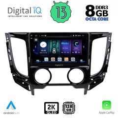 DIGITAL IQ BXD 11437_CPA A/C (9inc) MULTIMEDIA TABLET OEM MITSUBISHI L200 mod. 2015 με A/C