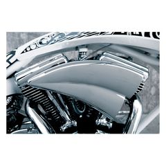 DOUBLE BARREL AIR CLEANER, CHROME για Harley Davidson XL, XLH, XR