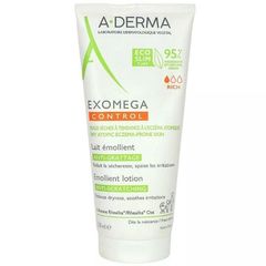 A-Derma Exomega Control Ενυδατική Lotion Προσώπου - Σώματος για Ξηρές και Ατοπικές Επιδερμίδες με Κνησμό 200ml