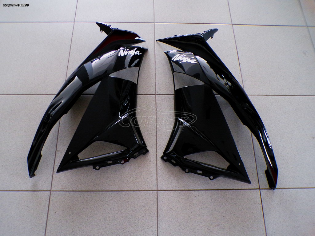 Kawasaki Ninja ZX-6R 636 2009-2010  Fairing  L+R Δεξί και Αριστερό σαν Καινούρια!!!