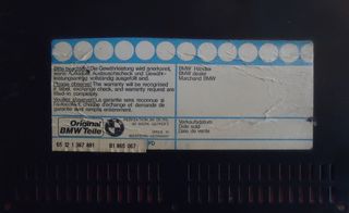 BMW original ενισχυτής ήχου Blaupunkt για σειρά 3 Ε36-thumb-2