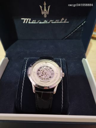 Maserati ρολόι αυτόματο καινούργιο στο κουτί του 