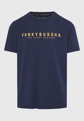 Funky Buddha Ανδρικό Essential Κοντομάνικο T-Shirt FBM009-010-04