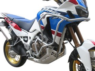 Κάγκελα προστασίας για Honda CRF 1000 Africa Twin Adventure Sports  ασημί χρώμα + τσάντες +βραχίονες φώτων