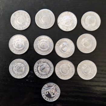 Νομίσματα stotinki και forint 1961 - 1991