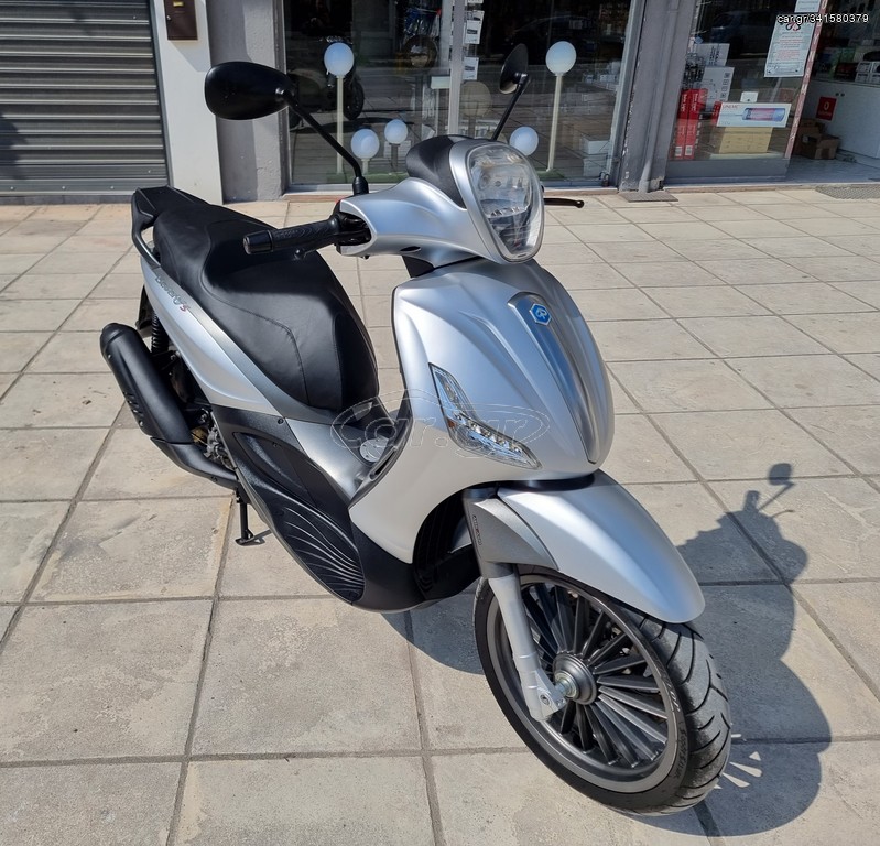 Piaggio Beverly 300 2017 300 S -ABS-ASR-MAT ΧΡΩΜΑ!