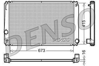 Ψυγείο νερού/εξαρτήματα  TOYOTA PREVIA III, RAV 4 III, RAV 4 IV 2.0-3.5 10.05-