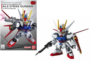 GUNDAM - SD Gundam Ex-Standard Aile Strike Gundam - Model Kit