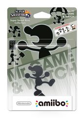 Nintendo Amiibo Figurine Mr. Game & Watch / Wii U