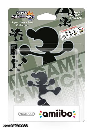 Nintendo Amiibo Figurine Mr. Game & Watch / Wii U