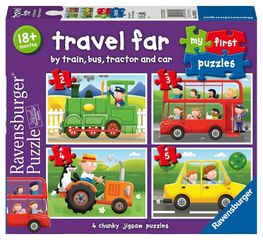 Ravensburger - Travel Far My First Puzzle 2/3/4/5p / Toys