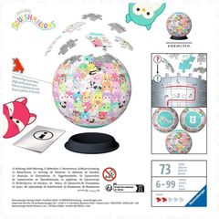 Ravensburger - Puzzle Squishmallows 3D Ball 72p-thumb-1
