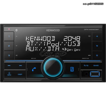 KENWOOD 2DIN RADIO-USB/BT DPXM3300BT