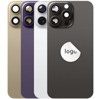 For iPhone/iPad (AP14PM24PUP) Rear Cover (Pulled) - Purple, for model iPhone 14 Pro Max (with buttons and without smallparts)