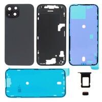 For iPhone/iPad (AP150024B) Rear Cover kit - Black, for model iPhone 15 (without logo)