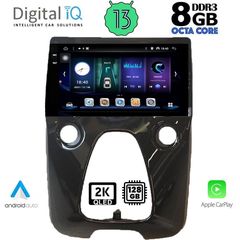 DIGITAL IQ BXD 11708_CPA A/C (10inc) MULTIMEDIA TABLET OEM CITROEN C1-PEUGEOT 108-TOYOTA AYGO mod. 2014>