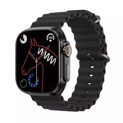 XO M8 Pro Μαύρο Smartwatch με Παλμογράφο