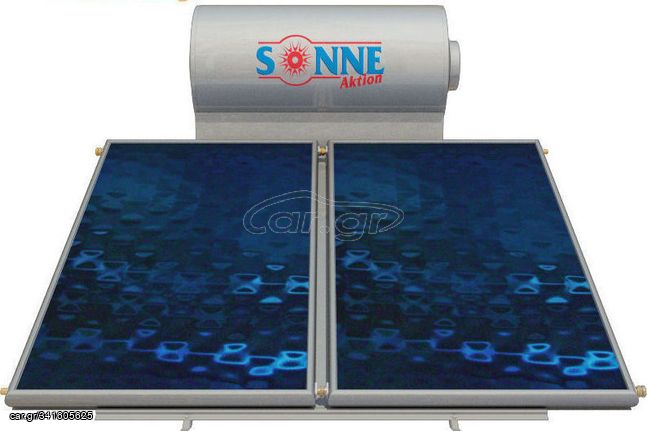 ΠΡΟΣΦΟΡΑ!!! Sonne Ηλιακός Atlas T 300-L Glass 4.60 M² Τριπλής Ενεργείας Για Αντλία Θερμότητας 006-149-L