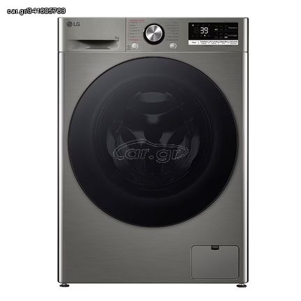 Πλυντήριο Ρούχων LG F4R7009TSSB 9kg 1400 Στροφές Steam Inox ΕΩΣ 12 ΔΟΣΕΙΣ