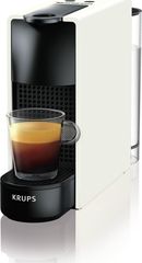 Krups Essenza Mini XN1101V Καφετιέρα για Κάψουλες Nespresso Πίεσης 19bar White ΕΩΣ 12 ΔΟΣΕΙΣ