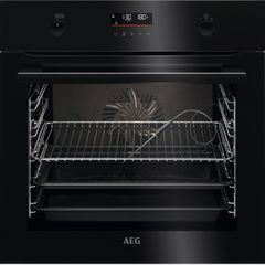 AEG BCE558370B Φούρνος άνω Πάγκου 71lt χωρίς Εστίες Π59.5εκ. Μαύρος ΕΩΣ 12 ΔΟΣΕΙΣ