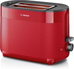 Bosch TAT2M124 Φρυγανιέρα 2 Θέσεων 950W Κόκκινη ΕΩΣ 12 ΔΟΣΕΙΣ