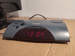 Ράδιο ρολόι Philips vintage