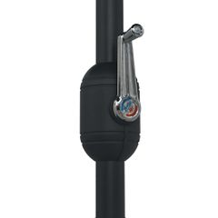 vidaXL Ομπρέλα Κήπου Ανθρακί 270 x 246 εκ. με Ιστό Αλουμινίου-thumb-5