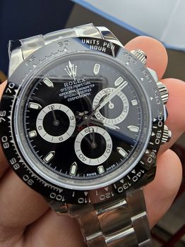 Rolex Daytona black 116520LN superclone V4 edition 2024 with full 904L and working chronos like original 